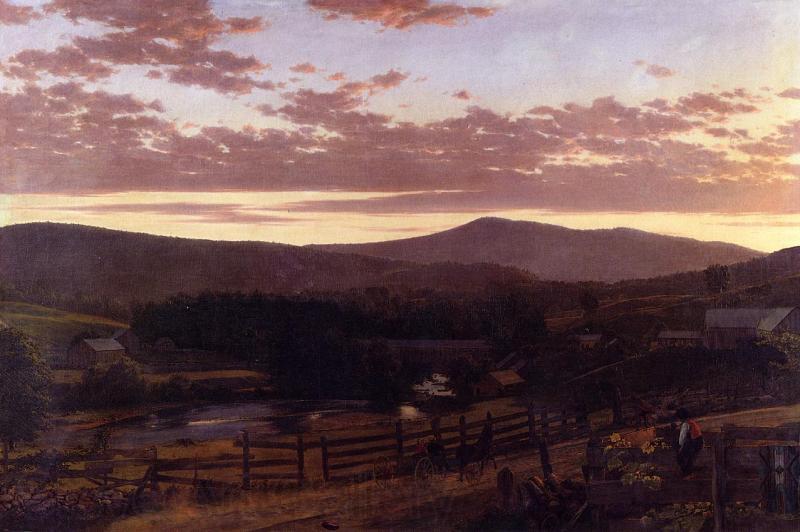 Frederic Edwin Church Ira Mountain, Vermont